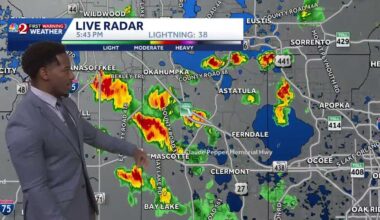 Impact Weather | Strong Storms/Rain Surges In Central Florida
