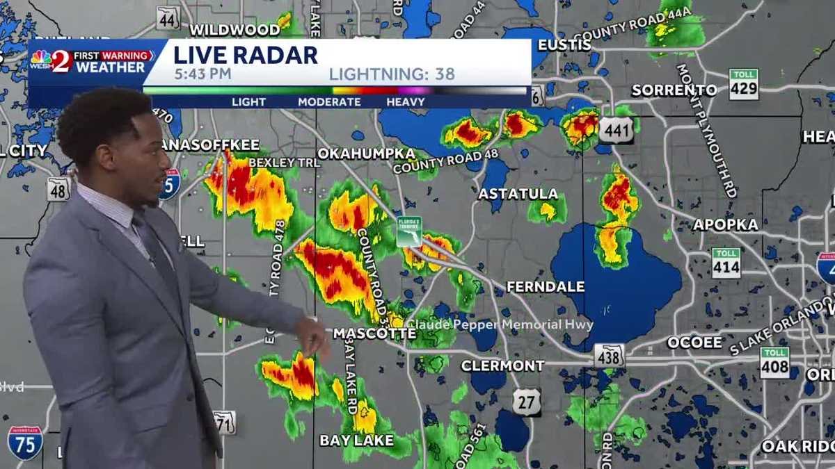 Impact Weather | Strong Storms/Rain Surges In Central Florida