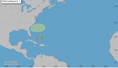 Hurricane center forecasts system could develop off Florida coast