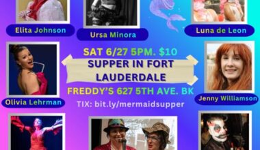 Supper in Fort Lauderdale: Mermaid Edition at Freddy's Bar & Backroom