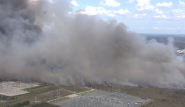 MDFR, Florida Forest Service battle 3-alarm brush fire reported in West Miami-Dade - WSVN 7News | Miami News, Weather, Sports