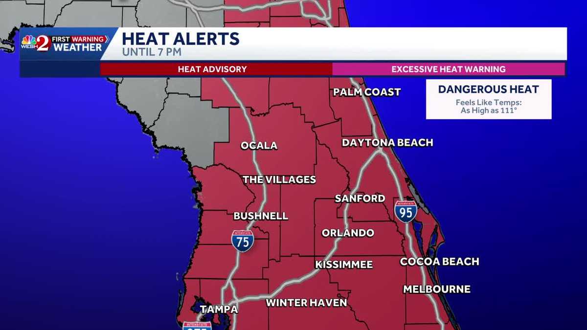 Cooling centers open as feels-like temps hit triple digits