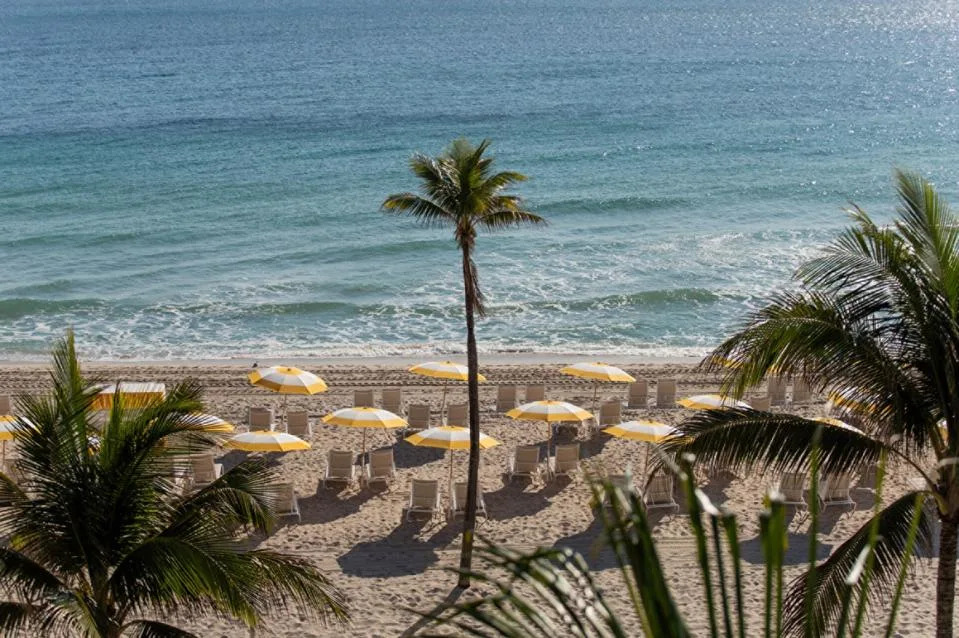 Beautiful beach views from Four Seasons Hotel and Residences Fort Lauderdale