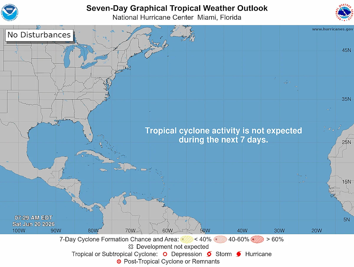 What the National Hurricane Center in Florida is tracking today