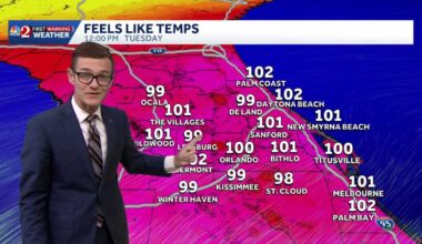 Significant heat, humidity continue across Central Florida