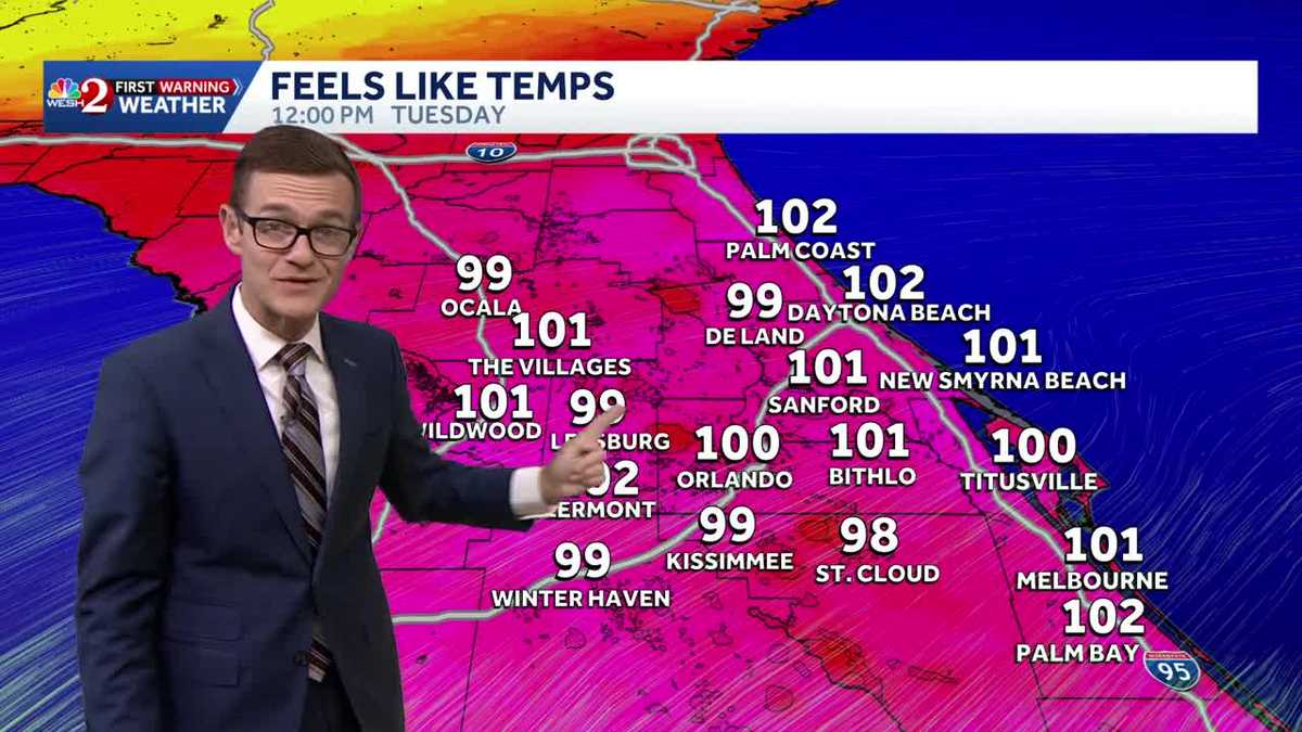 Significant heat, humidity continue across Central Florida