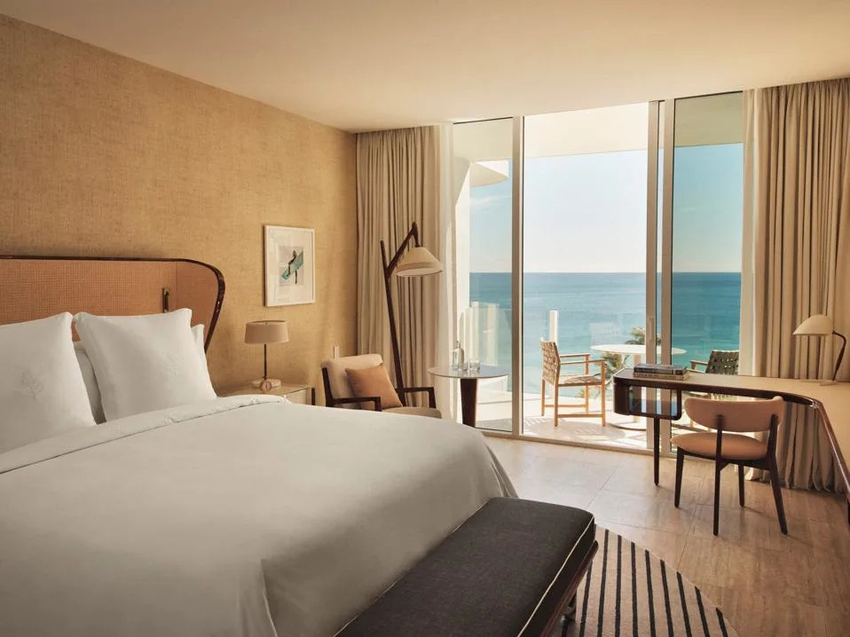 Guest room at Four Seasons Hotel and Residences Fort Lauderdale