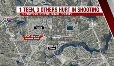 4 people shot after pop-up party, JSO says