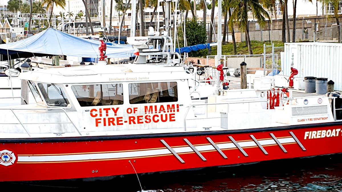 Four Boats Damaged in Early Morning Fire at Miami Marina | NewsRadio WIOD