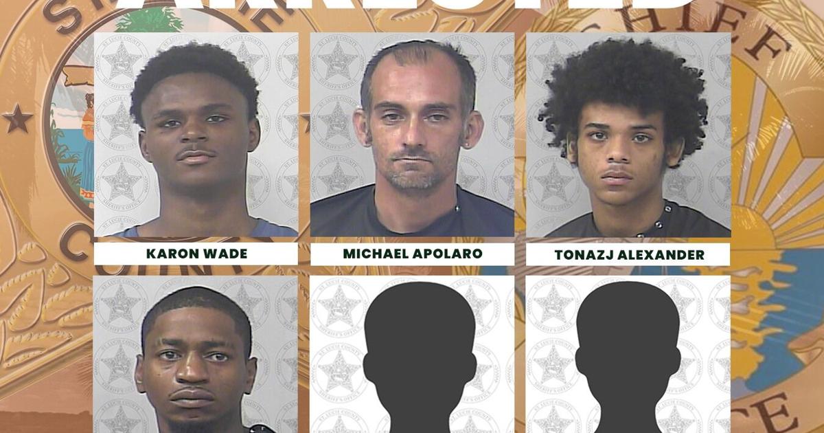 Four adults, two juveniles arrested on Days 2 and 3 of Operation St. Lucie County’s Summer Heat | St. Lucie County