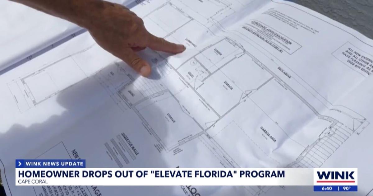 Cape Coral homeowner may withdraw from Elevate Florida program |