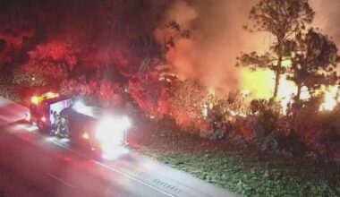 1 injured after crash leads to vehicle fire on I-75 in Charlotte County | Charlotte County