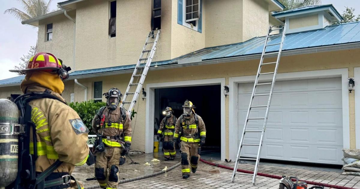 Alleged lightning strikes causes house fire in StuartThe blaze started on the second floor of home on St. Lucie Boulevard |