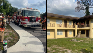 Fort Myers firefighters stop blaze from spreading in 2-story apartment | Lee County