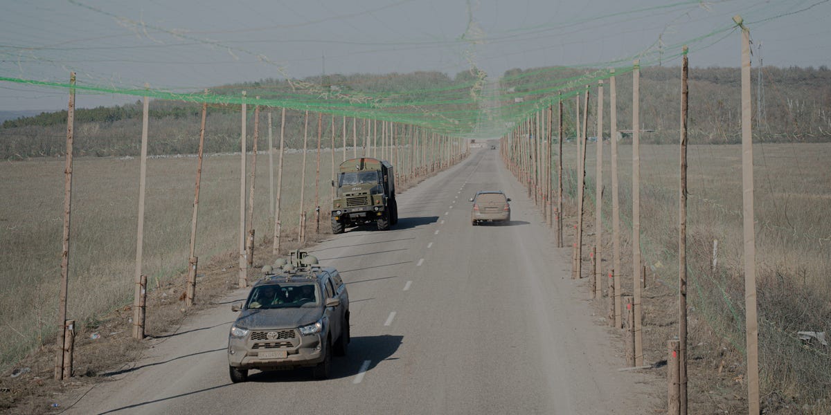 Ukraine Lined Roads With Enough Nets in 2026 to Cover Length of Florida