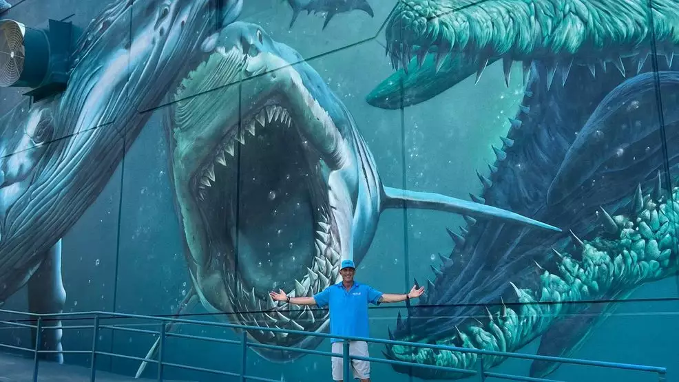 This 36,000 Square Foot Mural Faces Turnpike Drivers In Martin County | NewsRadio WFLA