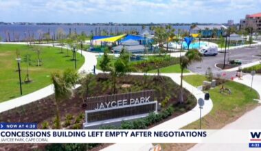 Cape Coral's New Jaycee Park concession stand sits empty after another deal falls through |