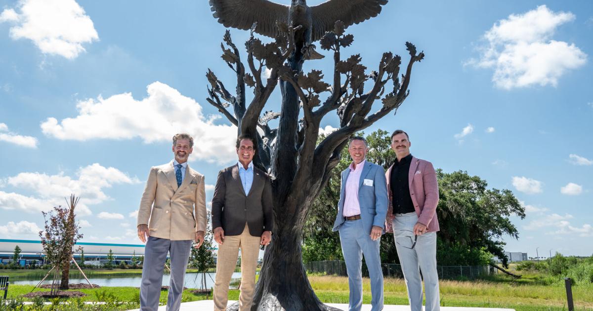Tree of American Dreams dedicated at Legacy Park at TraditionSculpture honors Sansone Group founder Anthony F. Sansone Sr. and the values that shaped his family, business and community legacy | Business News