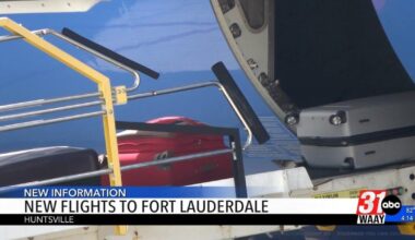 Huntsville International Airport launches nonstop service to Fort Lauderdale | Video