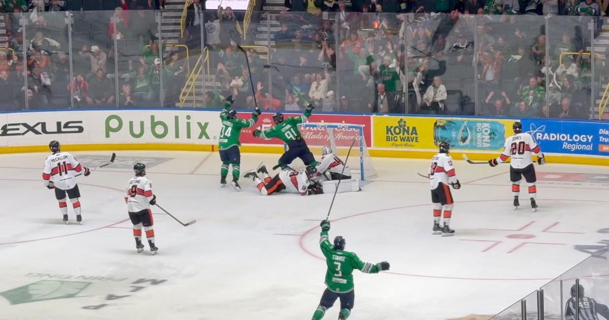 Elynuik’s OT winner lifts Everblades past Mavericks in Game 4 | Florida Everblades