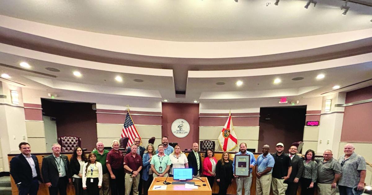 City celebrates Public Works achievement | St. Lucie County