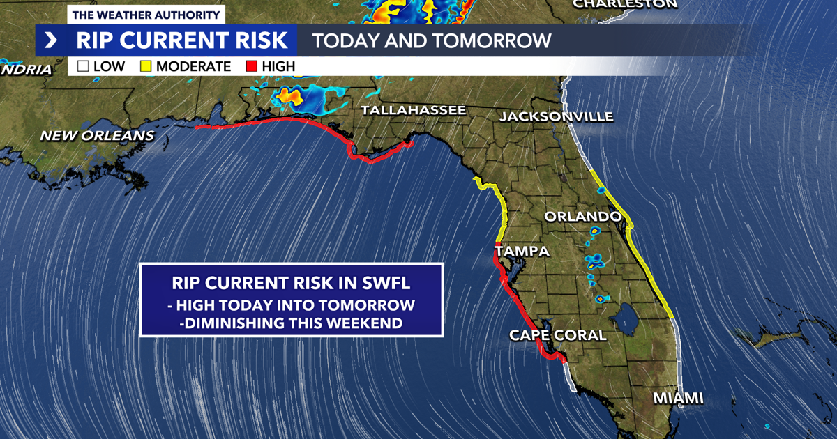 Post-tropical Arthur brings rip current risk to Fort Myers beaches | Lee County