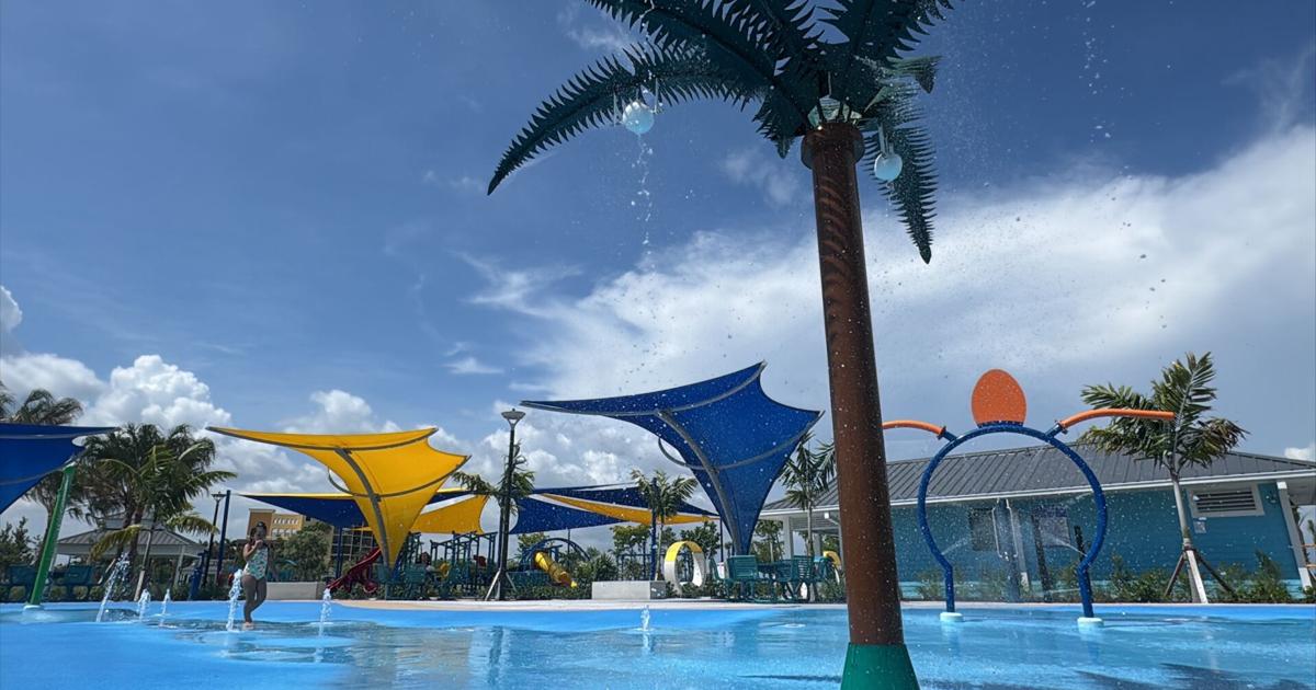 Jaycee Park splash pad packed as Lee County heat index soars | Lee County