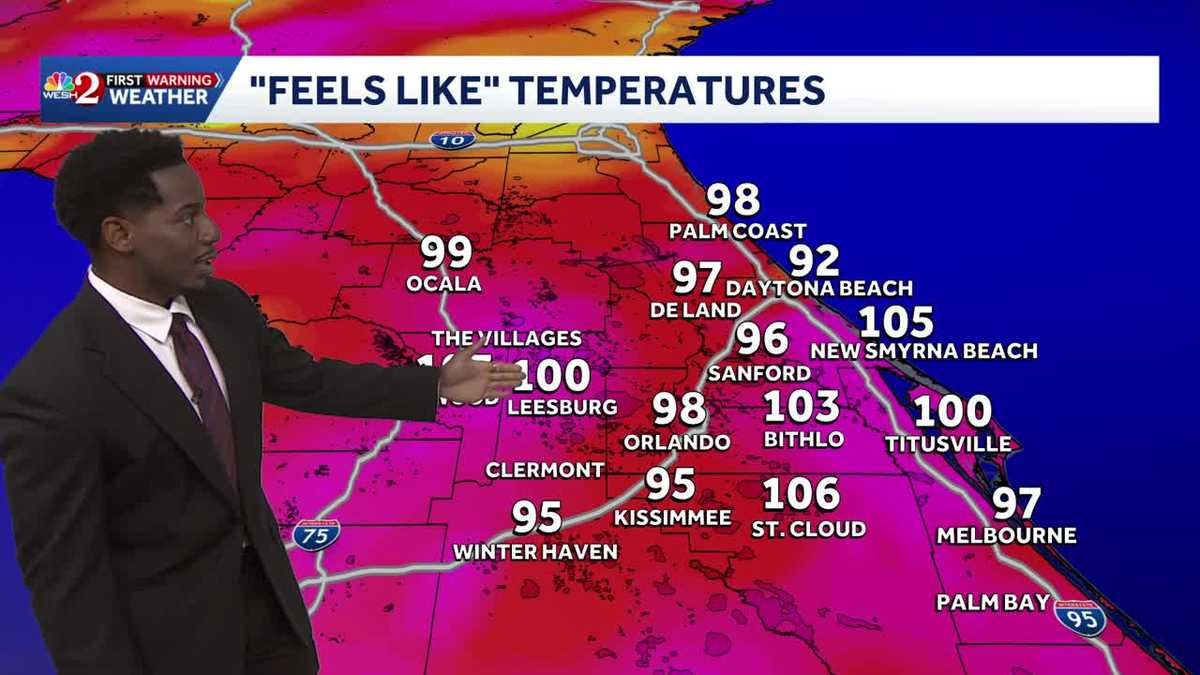 Warmest Air Of the Year So Far in Orlando