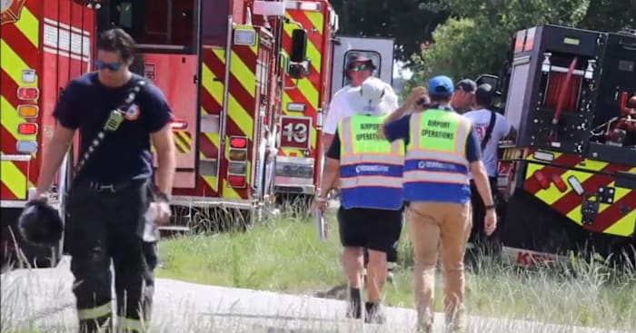 Crews respond after small plane crashes in Kissimmee, officials say