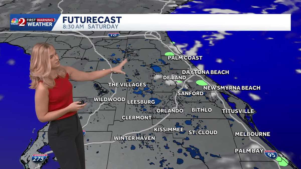 Tracking low humidity and dry conditions this weekend in Central Florida