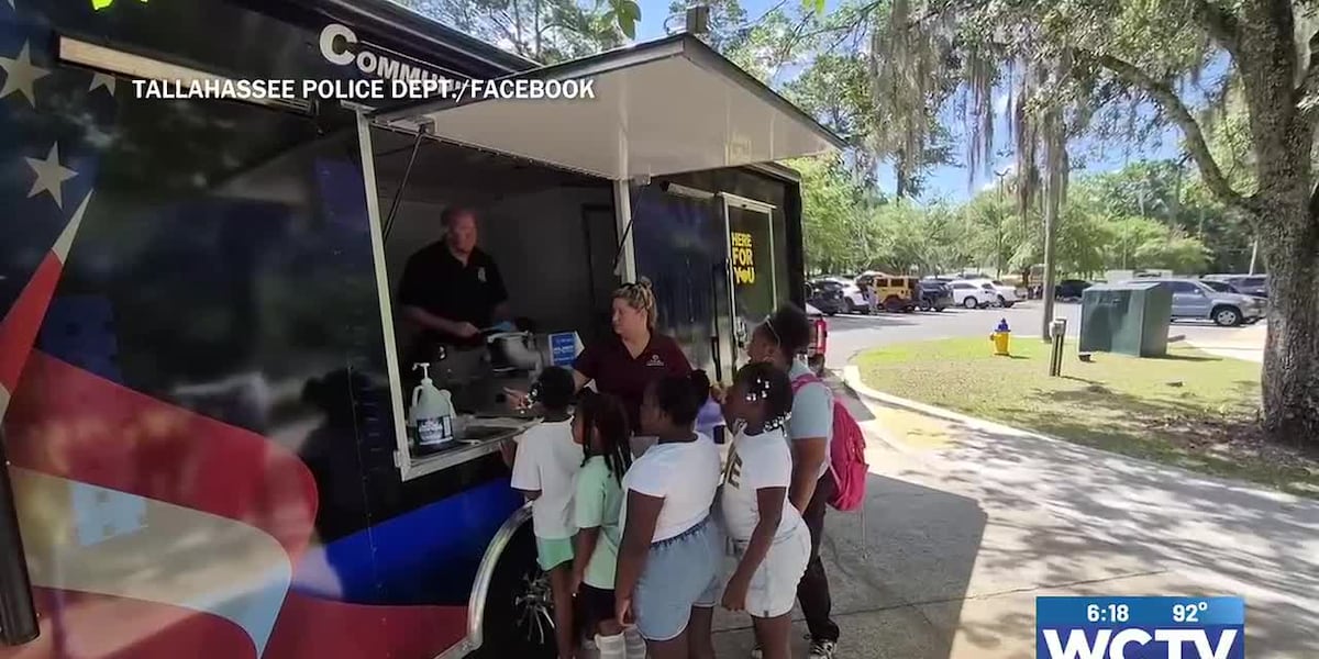 Something Good: TPD hands out snow cones to summer campers