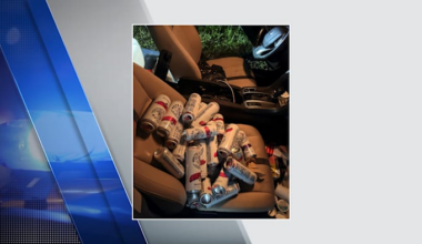 Troopers: 34 open containers found during traffic stop