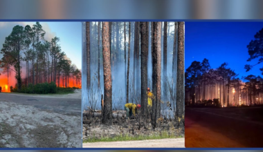 Wakulla County ‘340 fire’ 30% contained, evacuees returning home