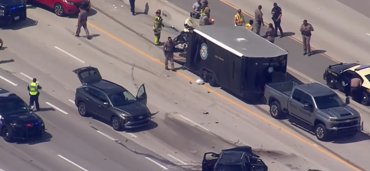 Two Florida Highway Patrol Troopers Seriously Injured After Driver with Suspended License Plows Into Patrol Car on Florida's Turnpike
