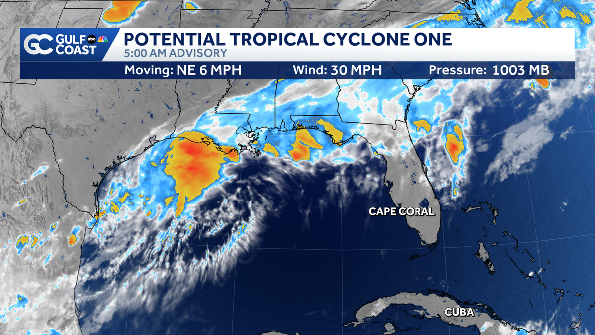 Tropical Storm Arthur may form today