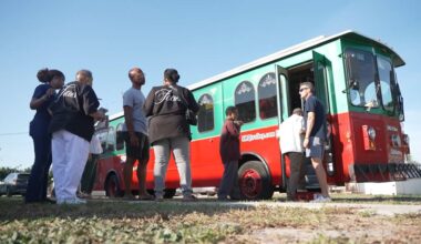 Trolley tour in Tallevast community stops at toxic sites