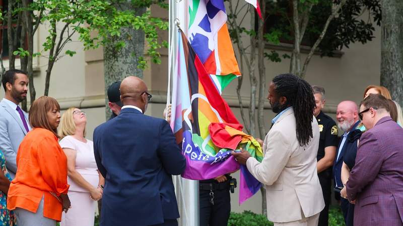 St. Petersburg raises last Pride flag before DEI law goes into effect