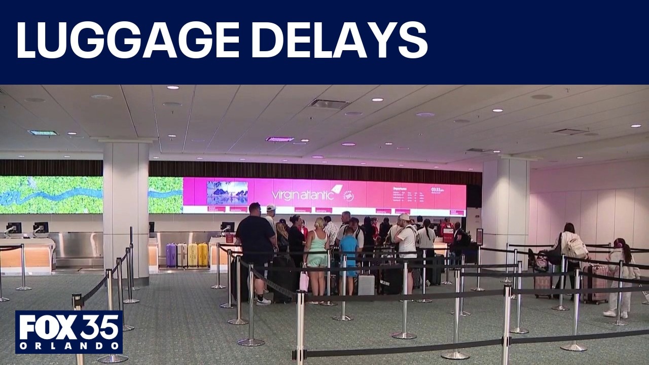 Virgin Atlantic passengers report hours-long baggage delay in Orlando