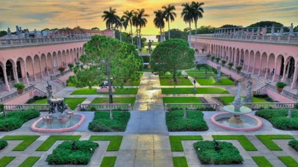 The Ringling museum complex is home to circus memorabilia and an impressive art museum.