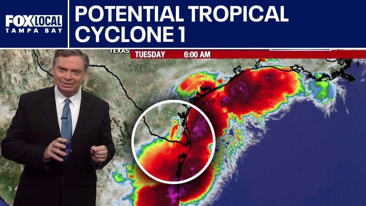 Potential tropical cyclone 1 develops