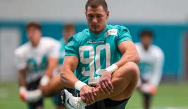 Miami Dolphins continue to be impressed by Wisconsin's Mason Reiger