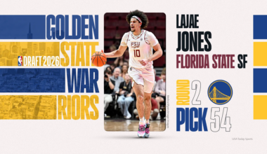 Warriors add Florida State's Lajae Jones in second round of 2026 NBA Draft