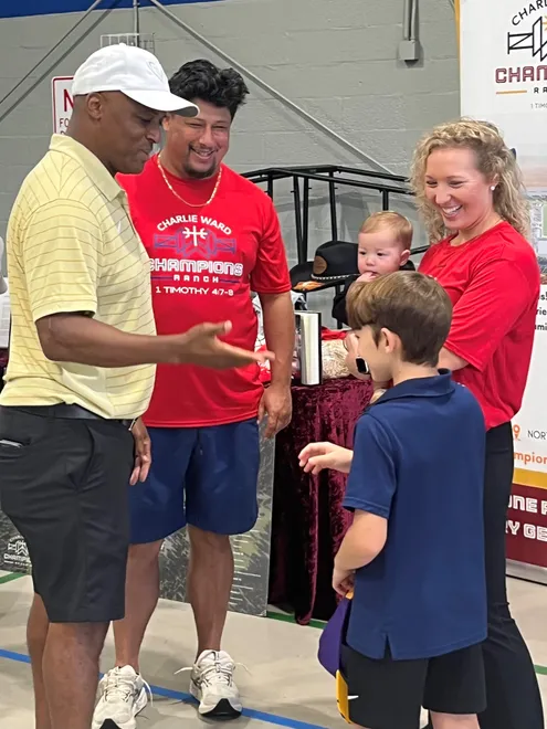 Former FSU and NFL running back Warrick Dunn returned to Tallahassee on Saturday, June 27, 2026 for his "Plant Your Path to Wellness," a free, community-centered event designed to help individuals and families build healthier, more stable lives.