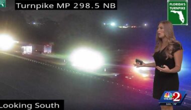 Major crash shuts down stretch of Florida's Turnpike in Wildwood