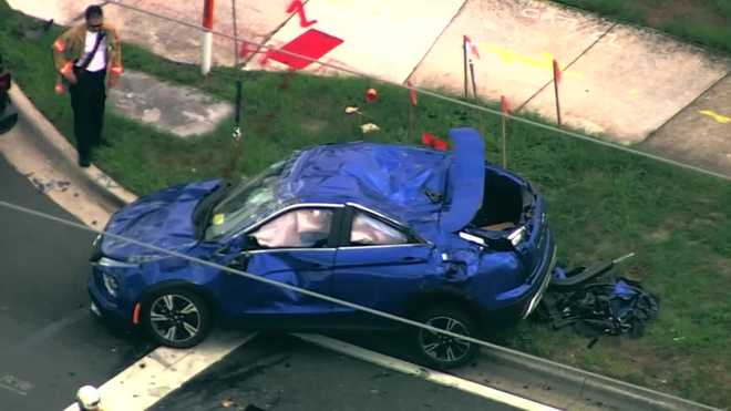Car flips, 10 people involved in crash near SeaWorld | car flips, 10 people involved in crash near seaworld |