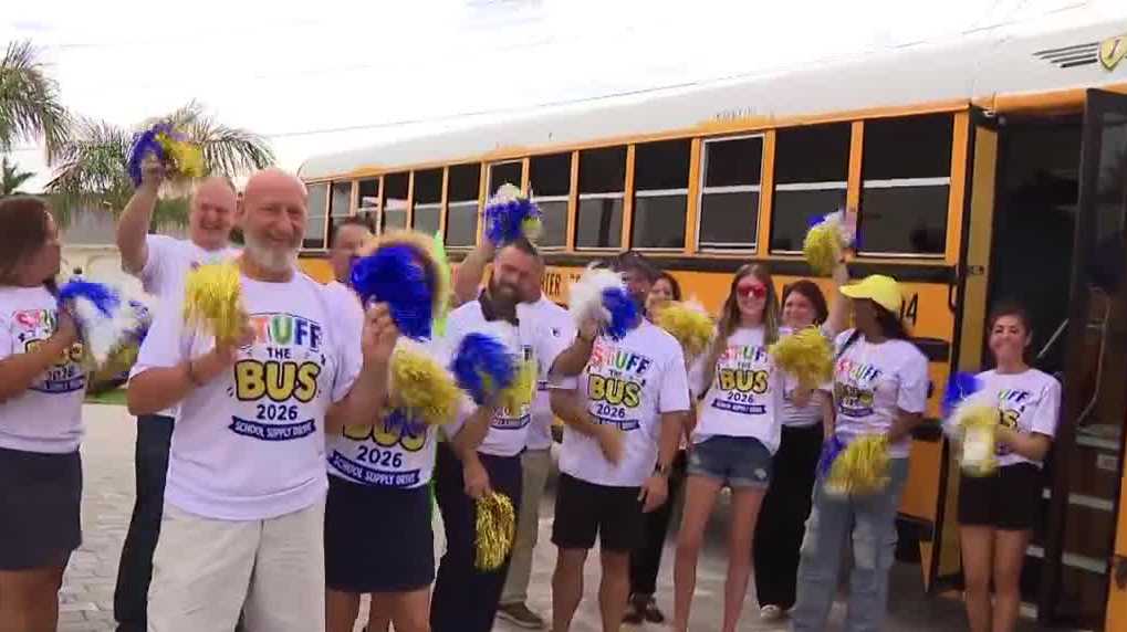 'Gulfcoasting' to kick off 'Stuff the Bus' school supply drive