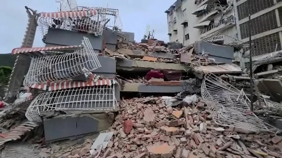 <div>The aftermath of back-to-back 7.2 and 7.5 magnitude earthquakes that struck Venezuela on Wednesday, leaving buildings heavily damaged and communities in urgent need of relief.</div>