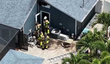 Cape Coral house left in unlivable condition after fire sparks over garage