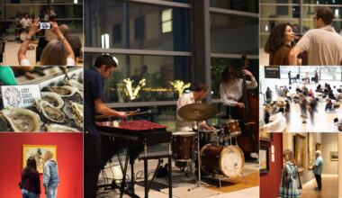 Art After Dark + Jazz Night with Chaunces Trio. Café Clementine Hosts Lost Coast Oyster Co.