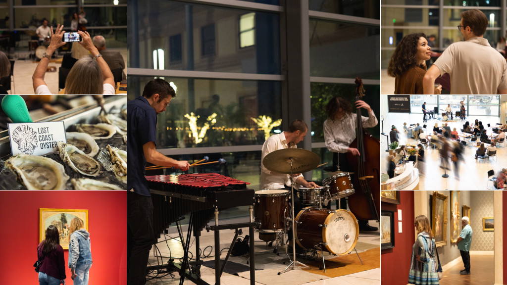 Art After Dark + Jazz Night with Chaunces Trio. Café Clementine Hosts Lost Coast Oyster Co.